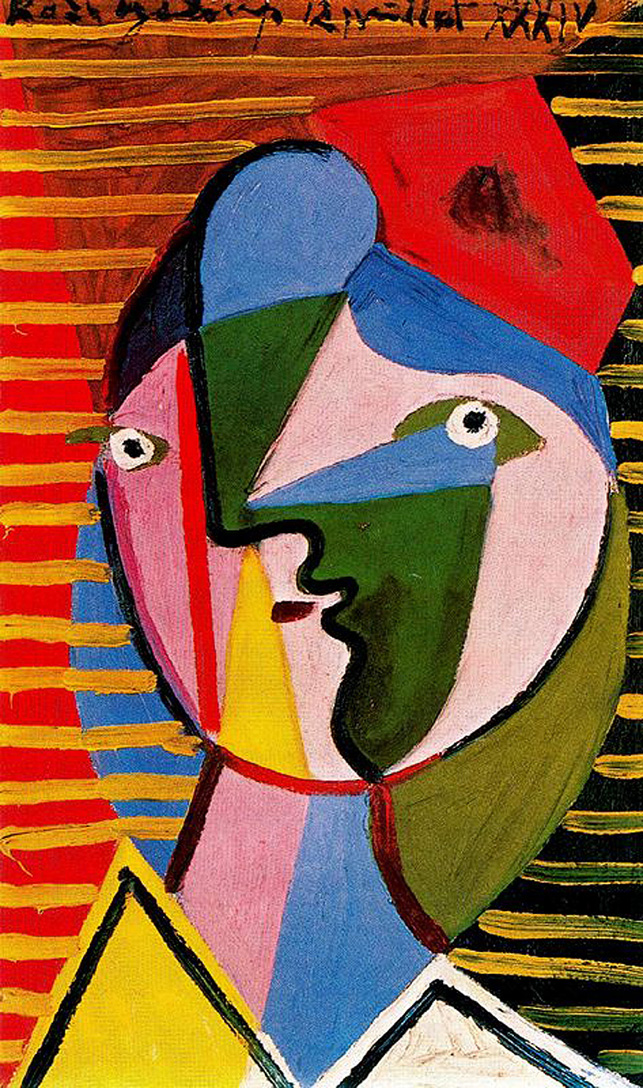Picasso Woman turned right 1934